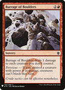Barrage of Boulders (LIST-KTK-100)  - The List