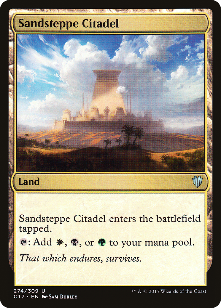 Sandsteppe Citadel (C17-274)  - Commander 2017