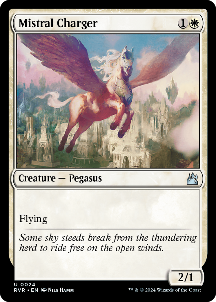 Mistral Charger (RVR-024)  Foil - Ravnica Remastered