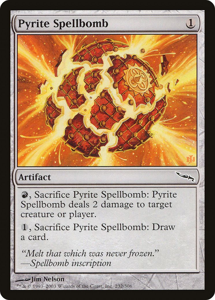 Pyrite Spellbomb (MRD-232)  - Mirrodin