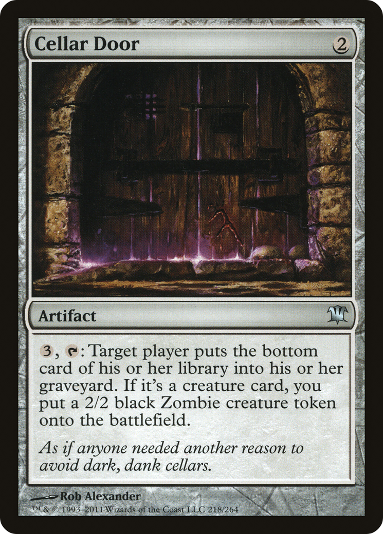 Cellar Door (ISD-218)  Foil - Innistrad