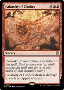 Calamity of Cinders (BLC-023)  - Bloomburrow Commander