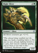 Might Sliver (TSR-218)  Foil - Time Spiral Remastered