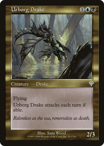 Urborg Drake (INV-283) - Invasion Foil