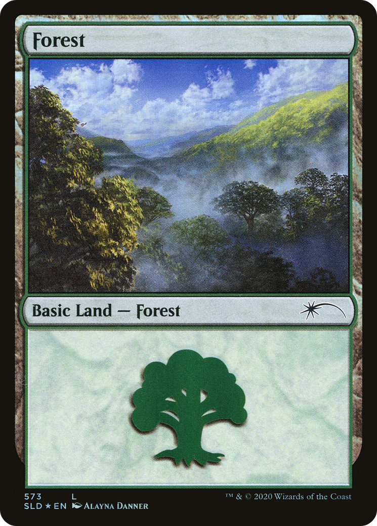 Forest (573) (SLD-573)  Foil - Secret Lair Drop