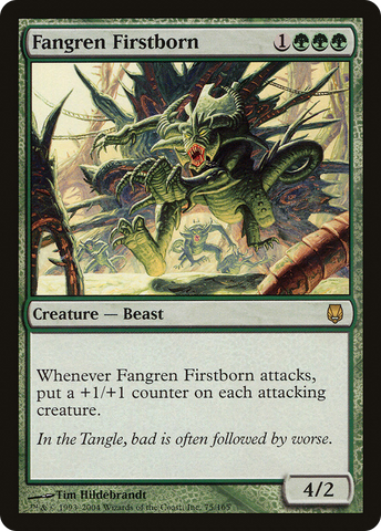 Fangren Firstborn (DST-075) - Darksteel Foil