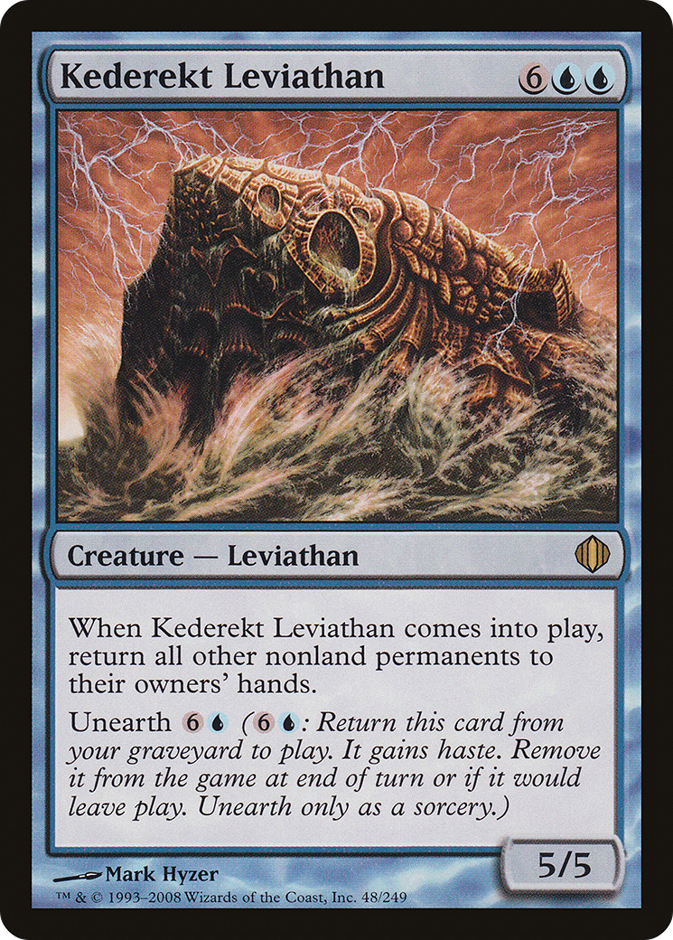 Kederekt Leviathan (ALA-048)  Foil - Shards of Alara