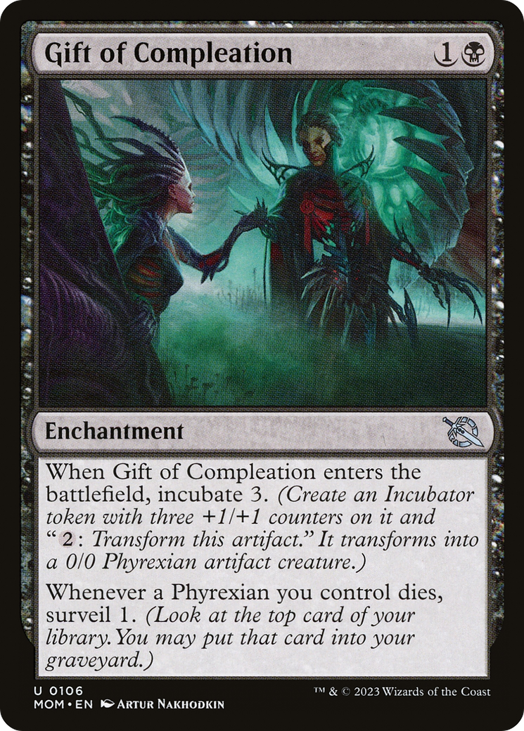 Gift of Compleation (MOM-106)  Foil - March of the Machine