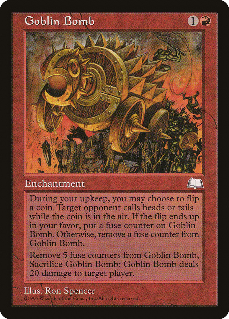 Goblin Bomb (WTH-)  - Weatherlight