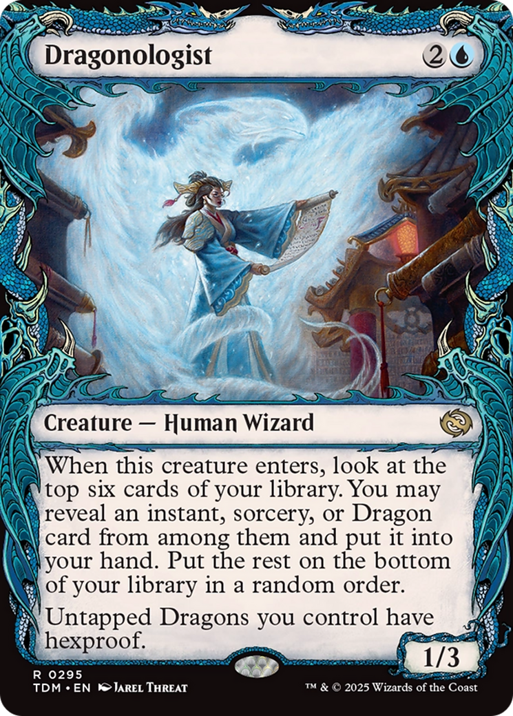 Dragonologist (Showcase) (TDM-295)  - Tarkir: Dragonstorm: (Showcase)