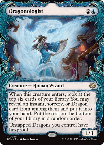 Dragonologist (Showcase) (TDM-295)  - Tarkir: Dragonstorm: (Showcase)
