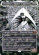 Elesh Norn, Mother of Machines (Borderless) (Step-and-Compleat Foil) (ONE-419)  Foil - Phyrexia: All Will Be One: (Showcase)
