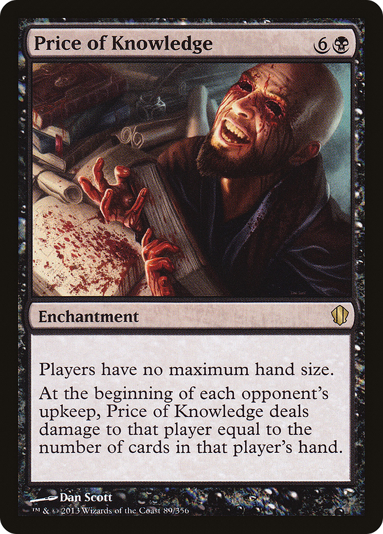 Price of Knowledge (C13-089)  - Commander 2013