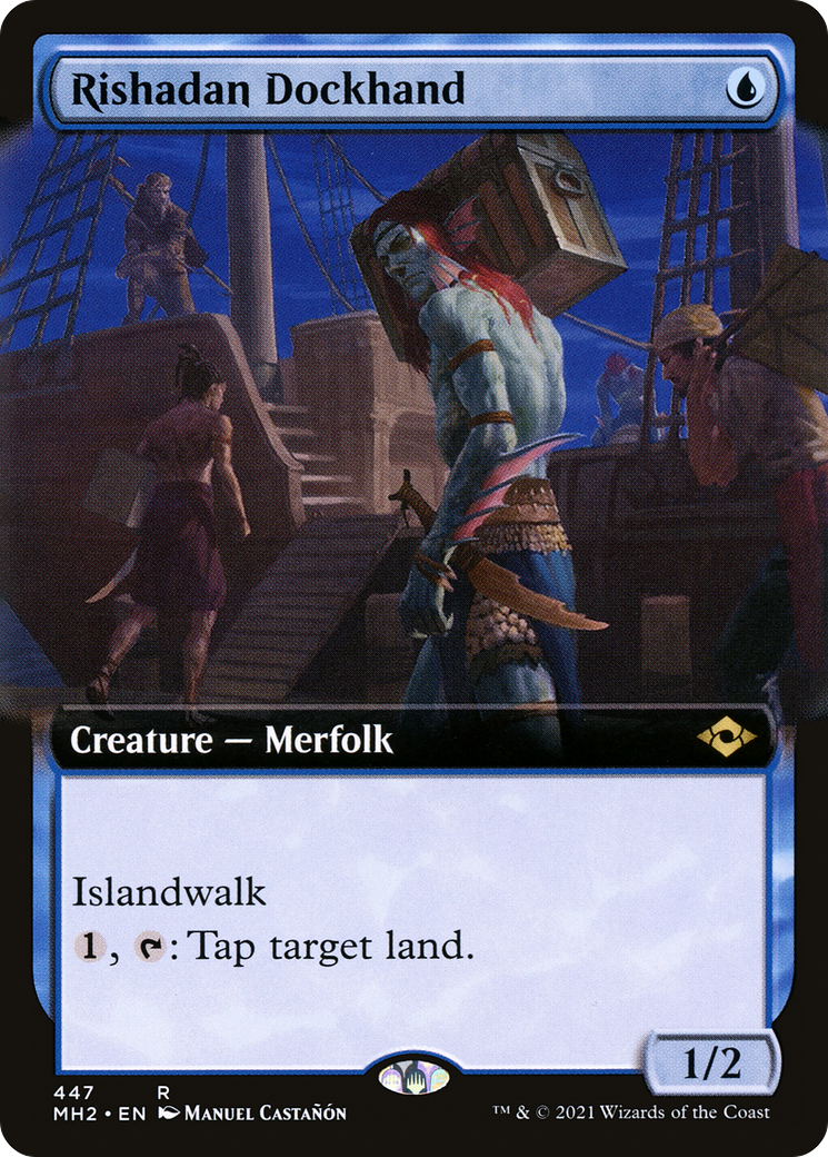 Rishadan Dockhand (Extended Art) (MH2-447)  Foil - Modern Horizons 2: (Extended Art)