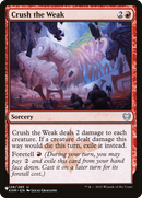 Crush the Weak (LIST-KHM-128)  - The List