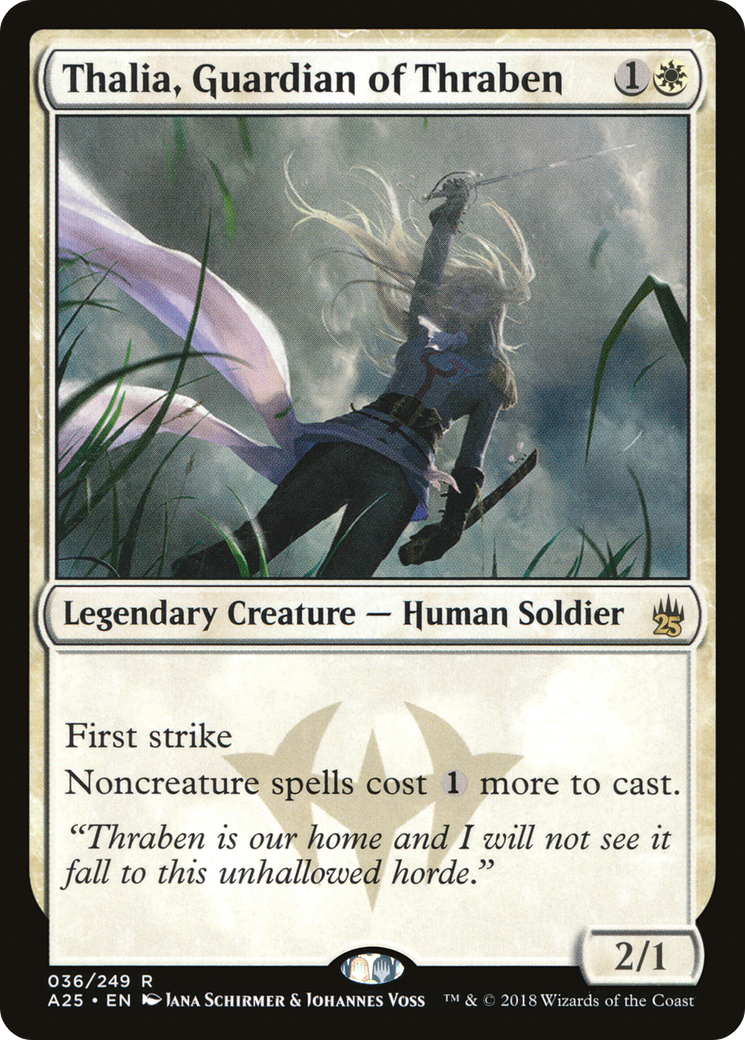 Thalia, Guardian of Thraben (A25-036)  - Masters 25