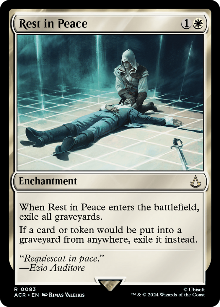 Rest in Peace (ACR-083)  Foil - Assassin's Creed
