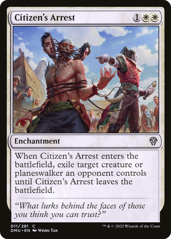 Citizen's Arrest (DMU-011)  Foil - Dominaria United