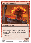 Blazing Rootwalla (White Border) (MB2-054)  - Mystery Booster 2
