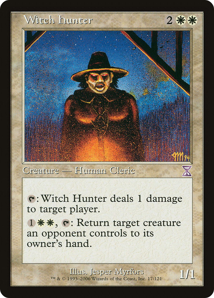 Witch Hunter (TSB-017)  - Time Spiral Timeshifted