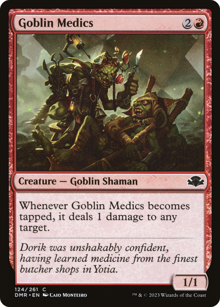 Goblin Medics (DMR-124)  - Dominaria Remastered