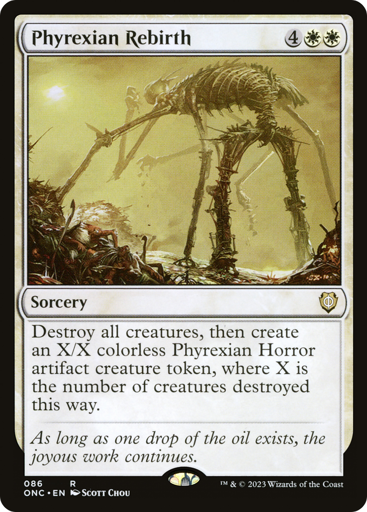 Phyrexian Rebirth (ONC-086)  - Phyrexia: All Will Be One Commander
