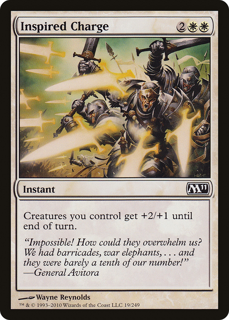 Inspired Charge (M11-019)  - Magic 2011