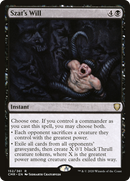 Szat's Will (CMR-152)  - Commander Legends