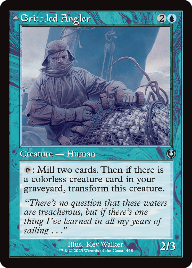 Grizzled Angler (Retro Frame) (INR-458)  - Innistrad Remastered