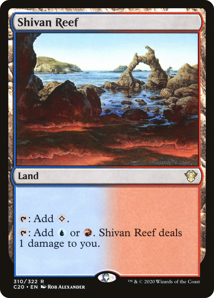 Shivan Reef (C20-310)  - Commander 2020