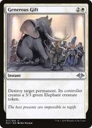 Generous Gift (MH1-011) - Modern Horizons Foil