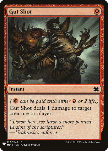 Gut Shot (LIST-117)  - The List