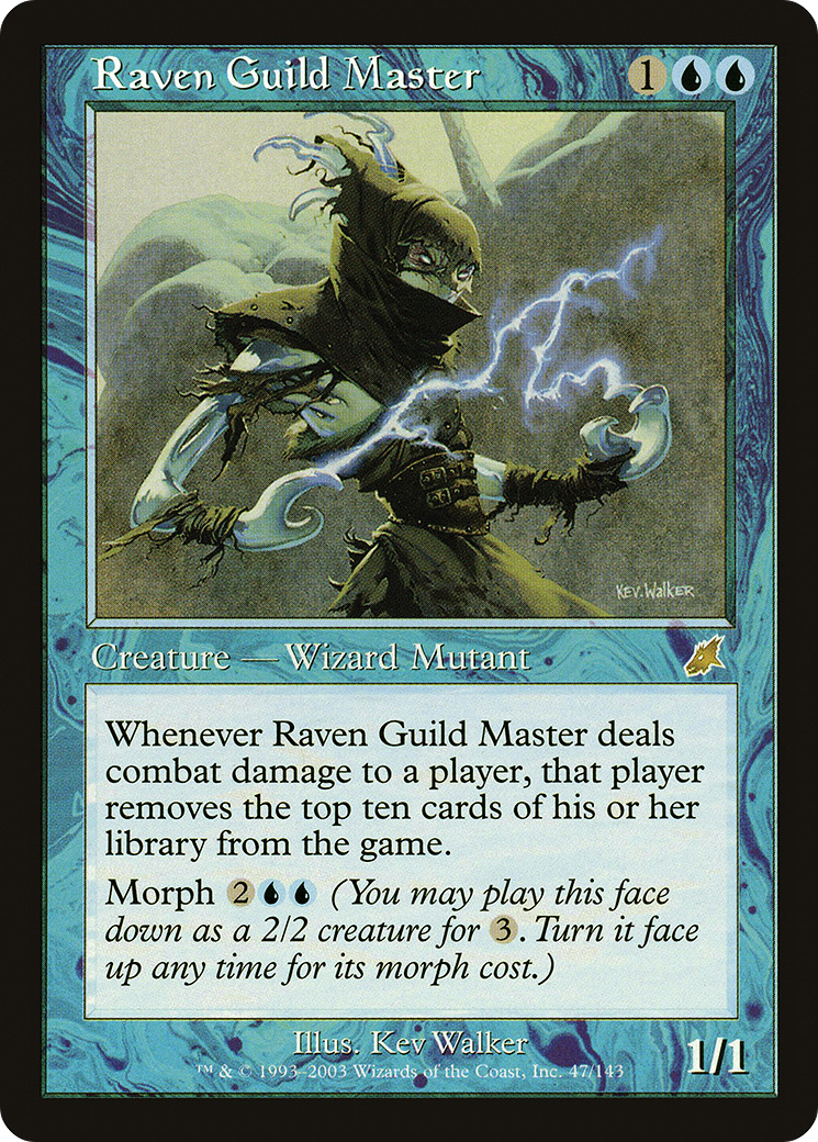 Raven Guild Master (SCG-047)  - Scourge
