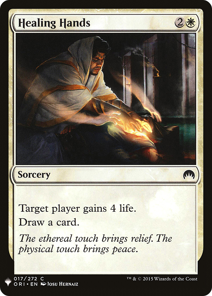 Healing Hands (LIST-ORI-17)  - The List