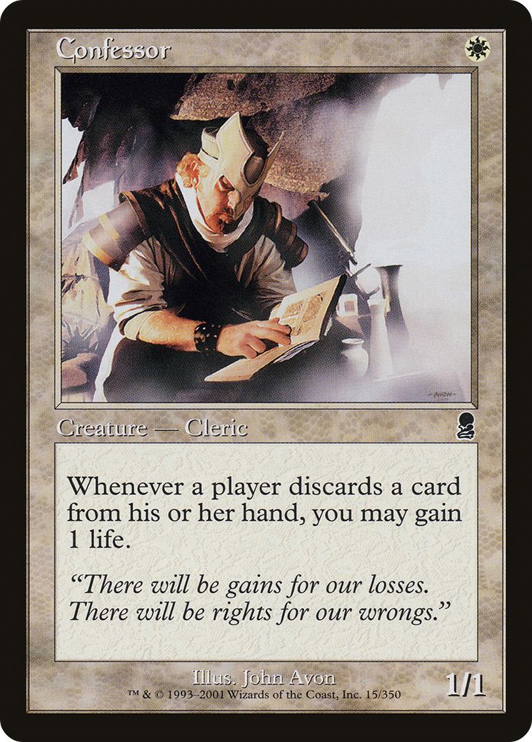 Confessor (ODY-015)  Foil - Odyssey