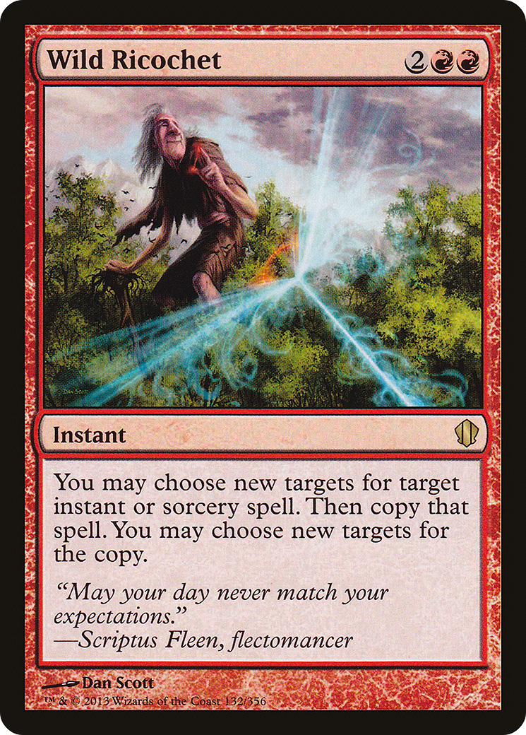 Wild Ricochet (C13-132)  - Commander 2013