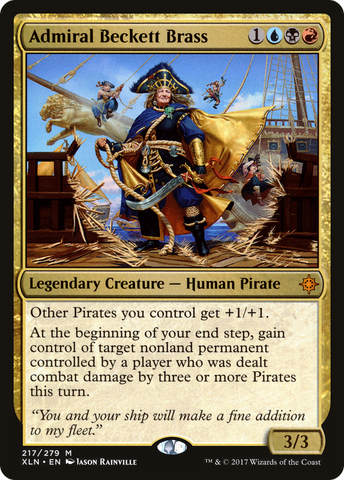 Admiral Beckett Brass (XLN-217)  - Ixalan