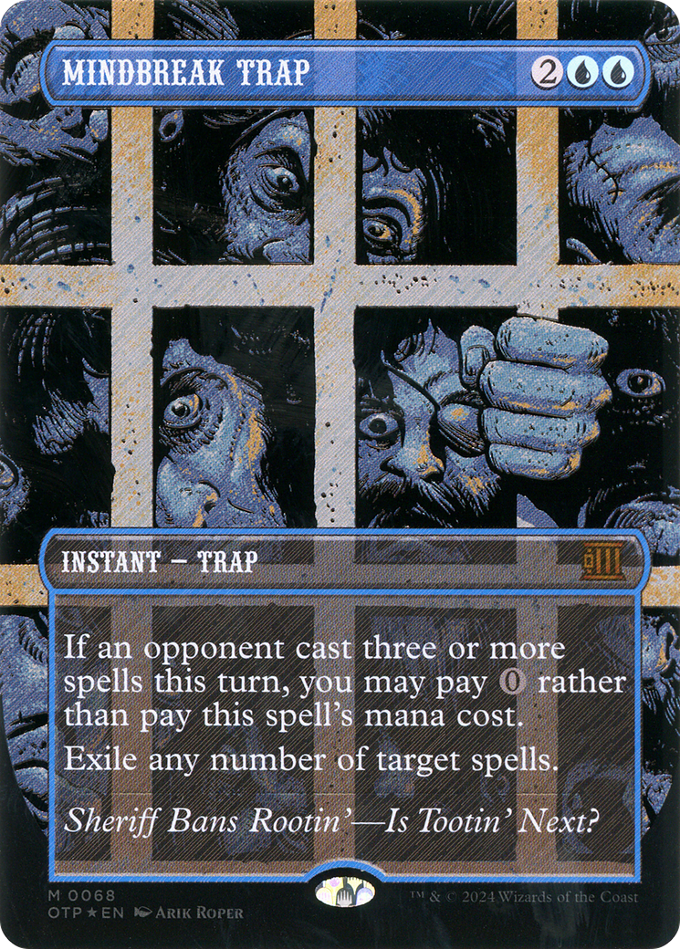 Mindbreak Trap (Textured Foil) (OTP-068)  Foil - Breaking News (Borderless)