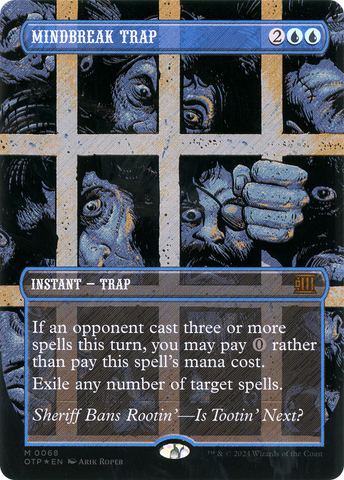 Mindbreak Trap (Textured Foil) (OTP-068)  Foil - Breaking News (Borderless)