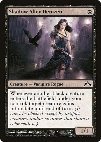 Shadow Alley Denizen (GTC-076)  - Gatecrash