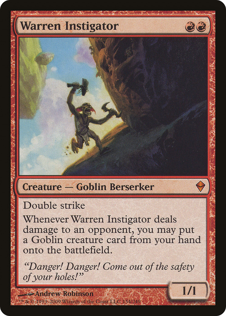 Warren Instigator (ZEN-154)  Foil - Zendikar