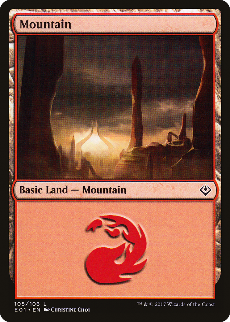 Mountain (105) (AC2-105) - Archenemy: Nicol Bolas