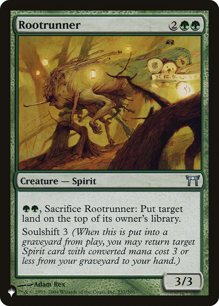 Rootrunner (LIST-CHK-237)  - The List