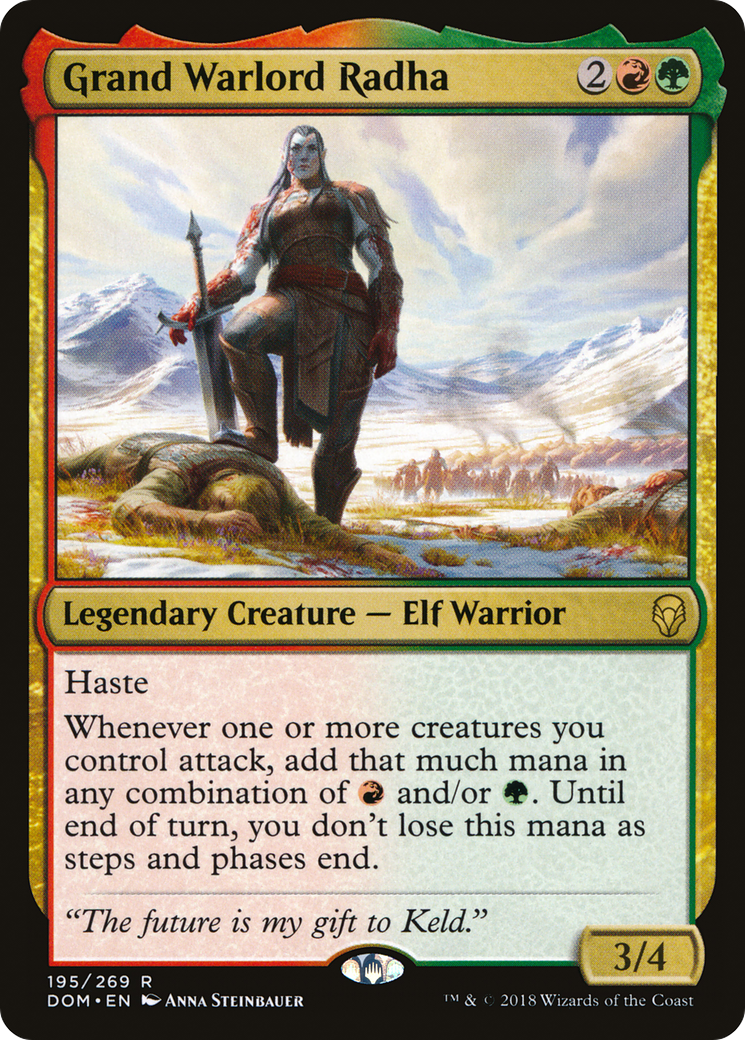 Grand Warlord Radha (DOM-195)  - Dominaria
