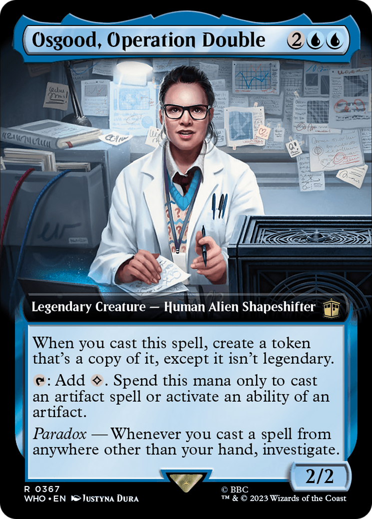 Osgood, Operation Double (Extended Art) (WHO-367)  Foil - Doctor Who: (Extended Art)