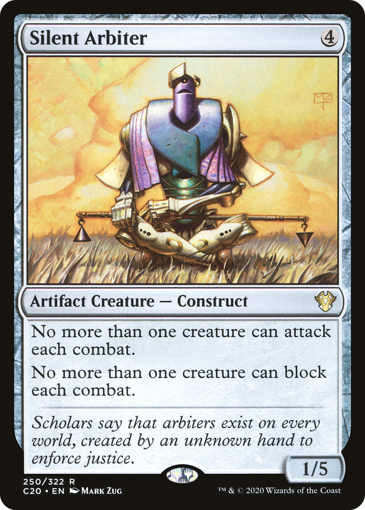 Silent Arbiter (C20-250)  - Commander 2020