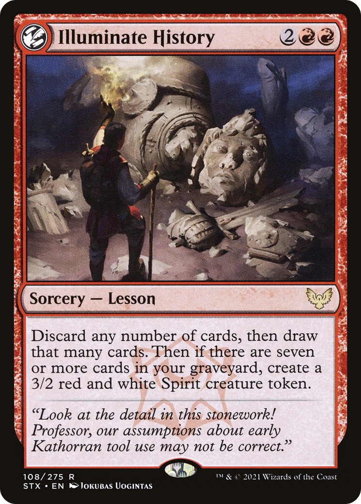 Illuminate History (STX-108)  - Strixhaven: School of Mages: (lesson)