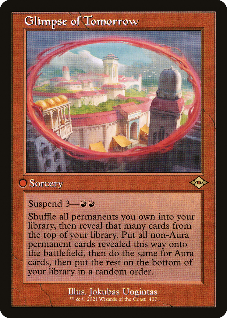 Glimpse of Tomorrow (Retro Frame) (MH2-407)  - Modern Horizons 2