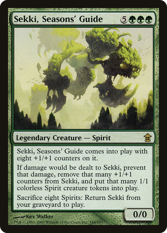Sekki, Seasons' Guide (SOK-148)  Foil - Saviors of Kamigawa