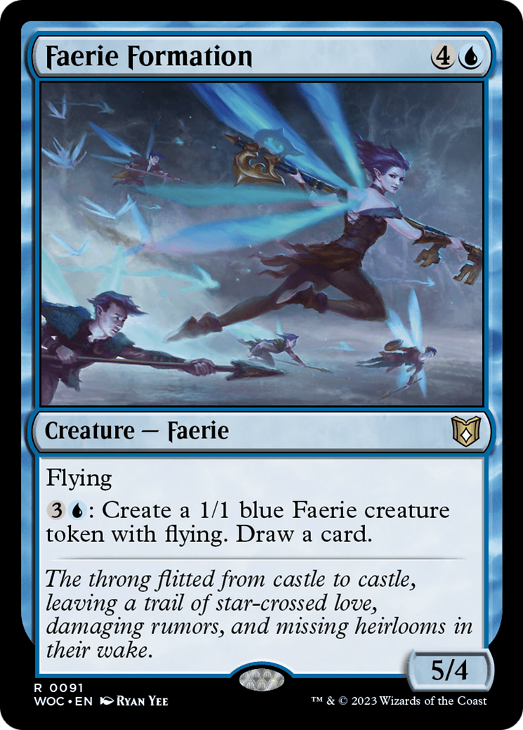 Faerie Formation (WOC-091)  - Wilds of Eldraine Commander